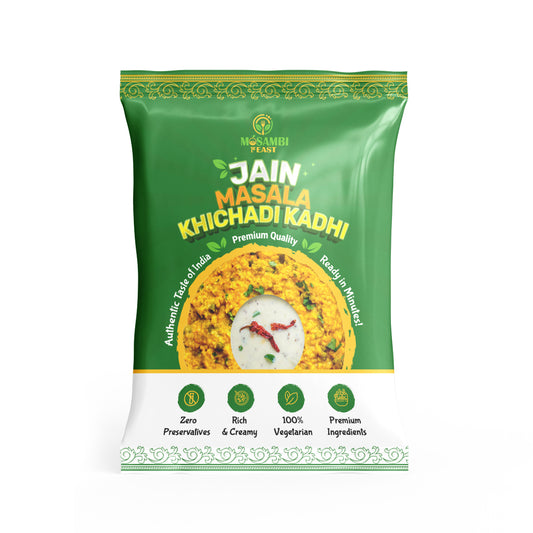 Jain Masala Khichdi Kadhi