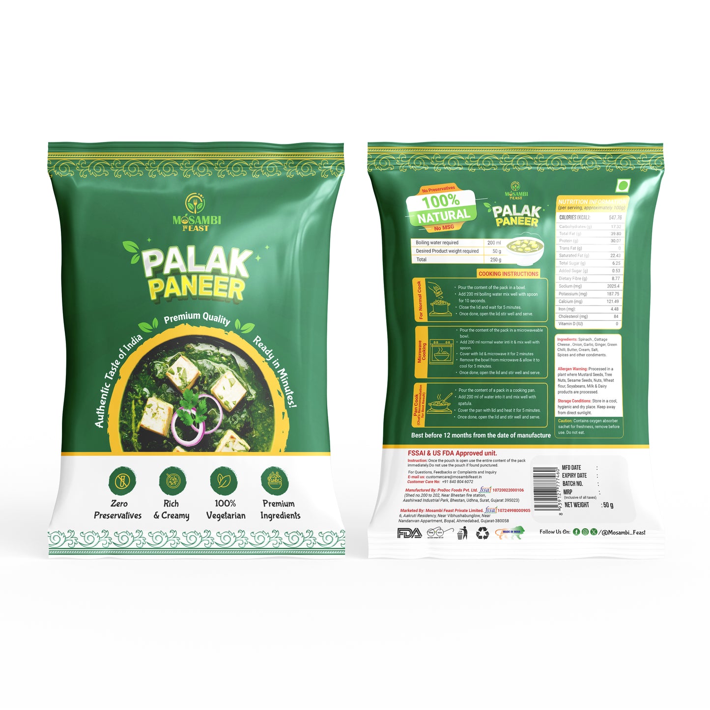 Palak Paneer