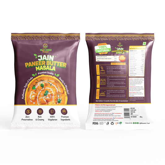 Jain Paneer Butter Masala