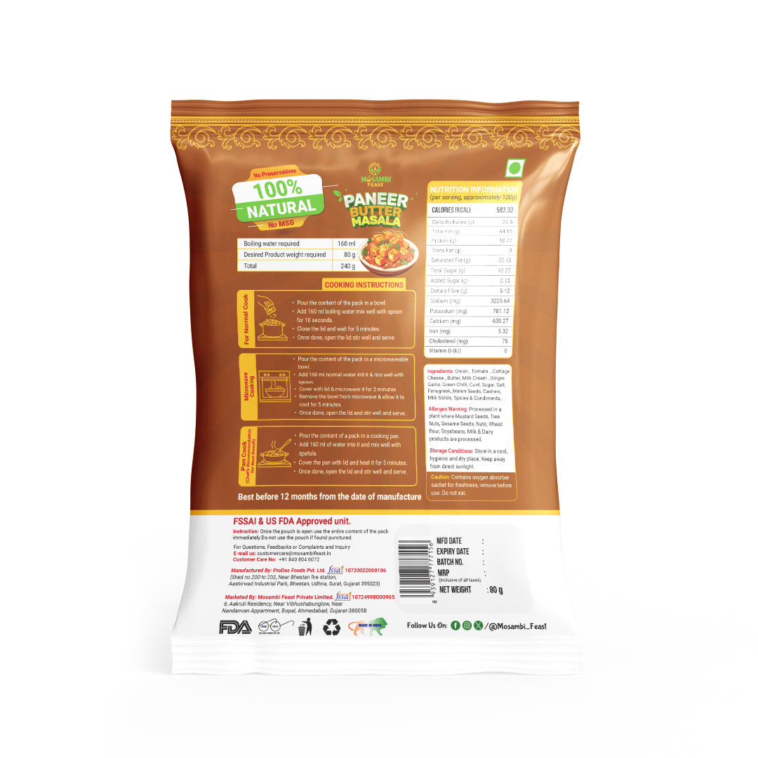 Paneer Butter Masala